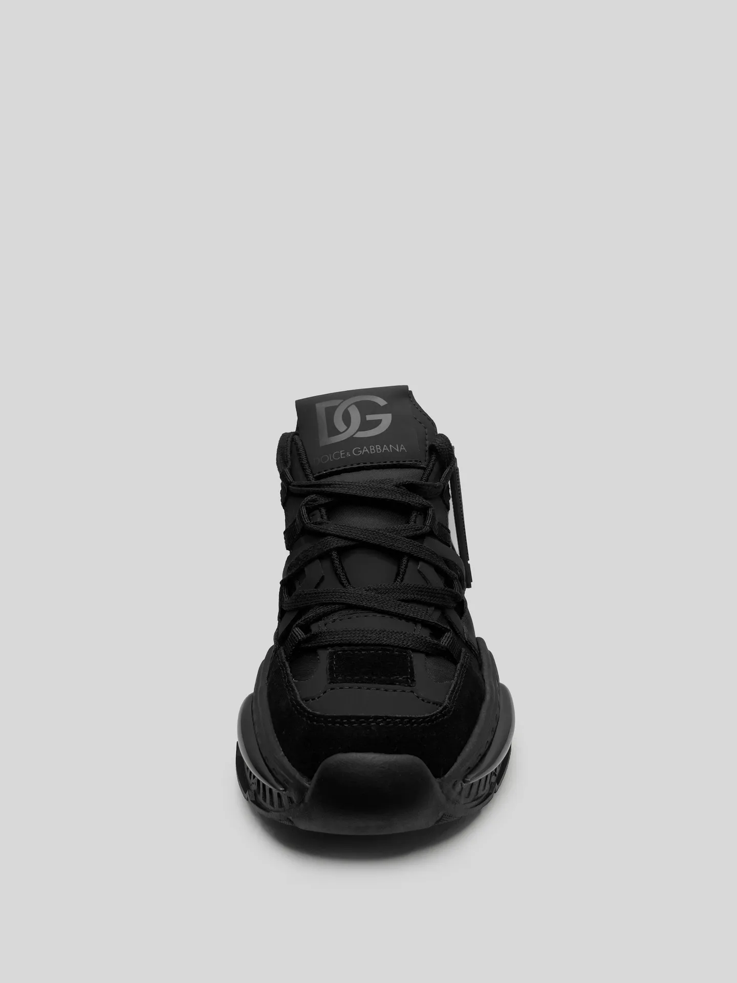 Кроссовки Dolce & Gabbana черные на подошве купить