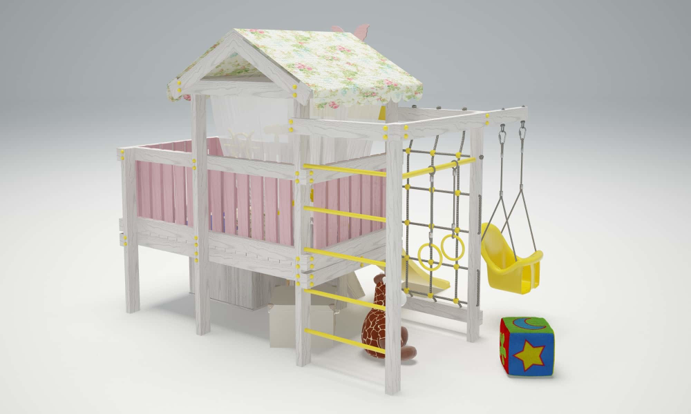 Игровой комплекс из дерева"Baby - 6"