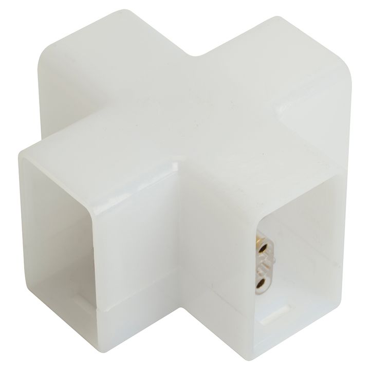 Коннектор X-образный Feron LD5058X для соединения светодиодных светильников серии AL5058