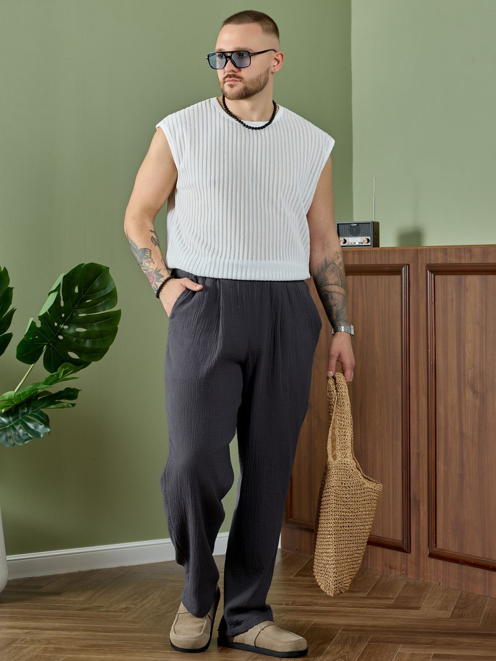 Брюки мужские Нептун-2 Виотекс ГРАФИТОВЫЙ