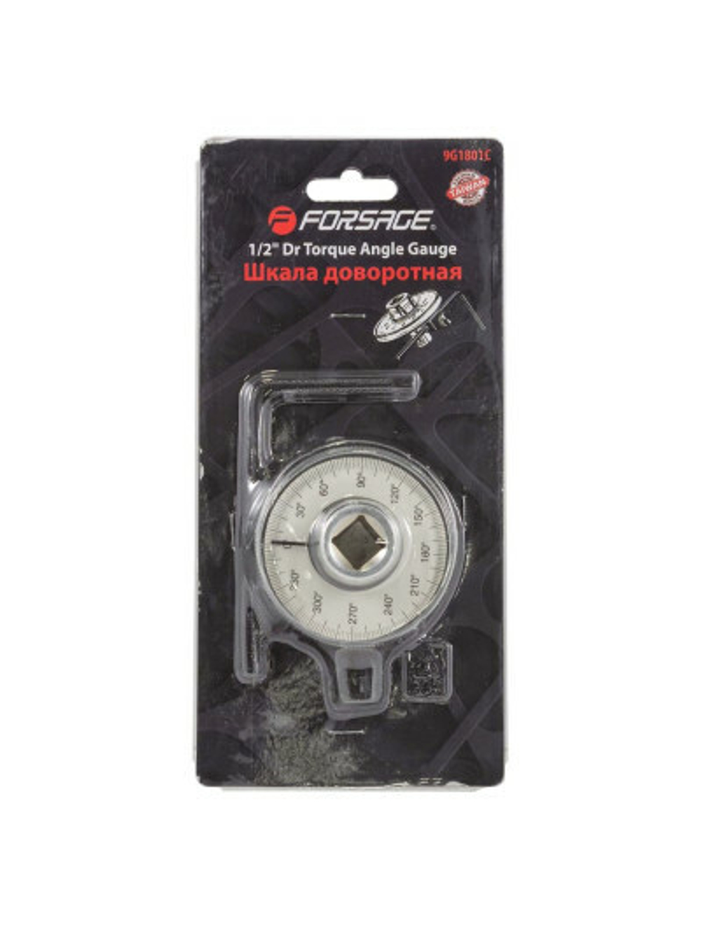 Шкала доворотная 1/2''на блистере Forsage F-9G1801C