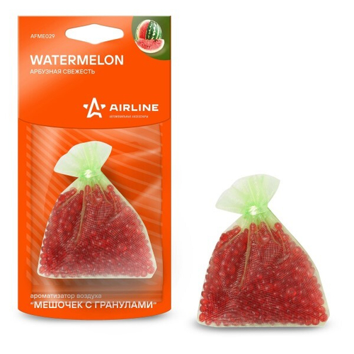 Ароматизатор подвесной  Мешочек с гранулами  Арбузная свежесть (AIRLINE)