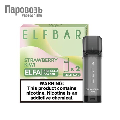 Картридж ELF BAR ELFA Pod Strawberry Kiwi (клубника, киви)