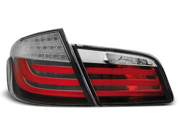Задние фонари red white led bar для BMW 5 F10