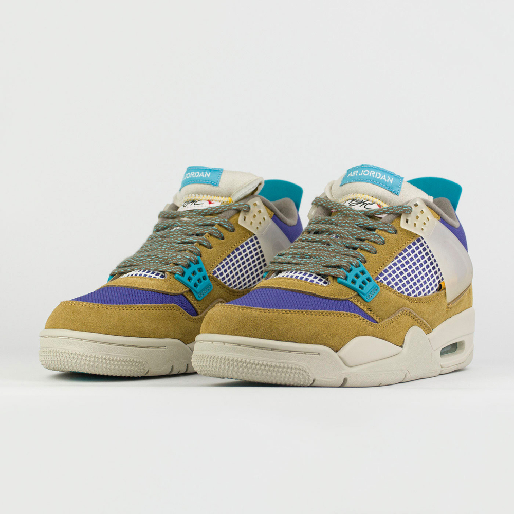Кроссовки Nike Air Jordan 4 Retro x Union Desert Moss Wmns
