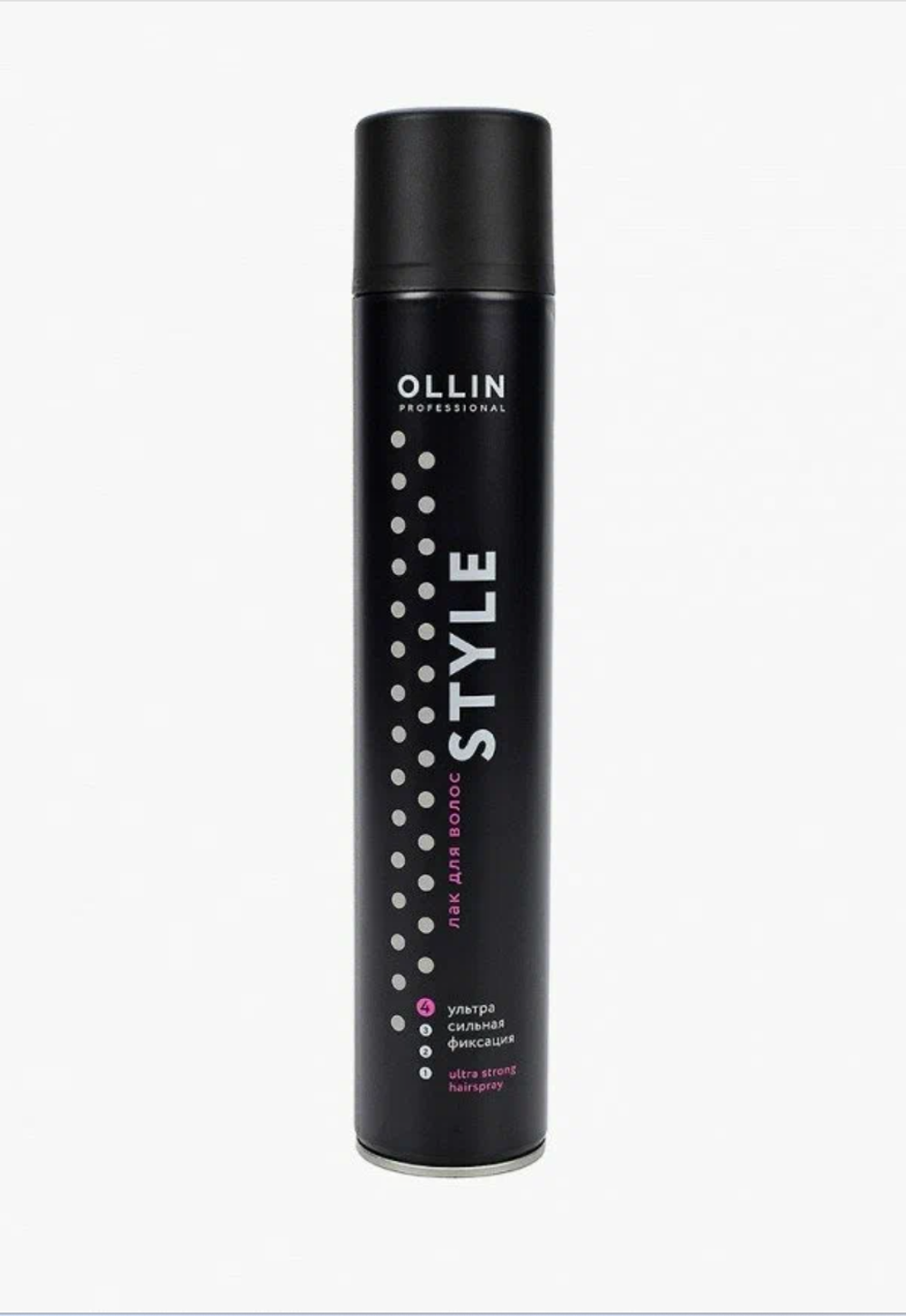 OLLIN STYLE Лак для волос ультрасильной фиксации 500мл