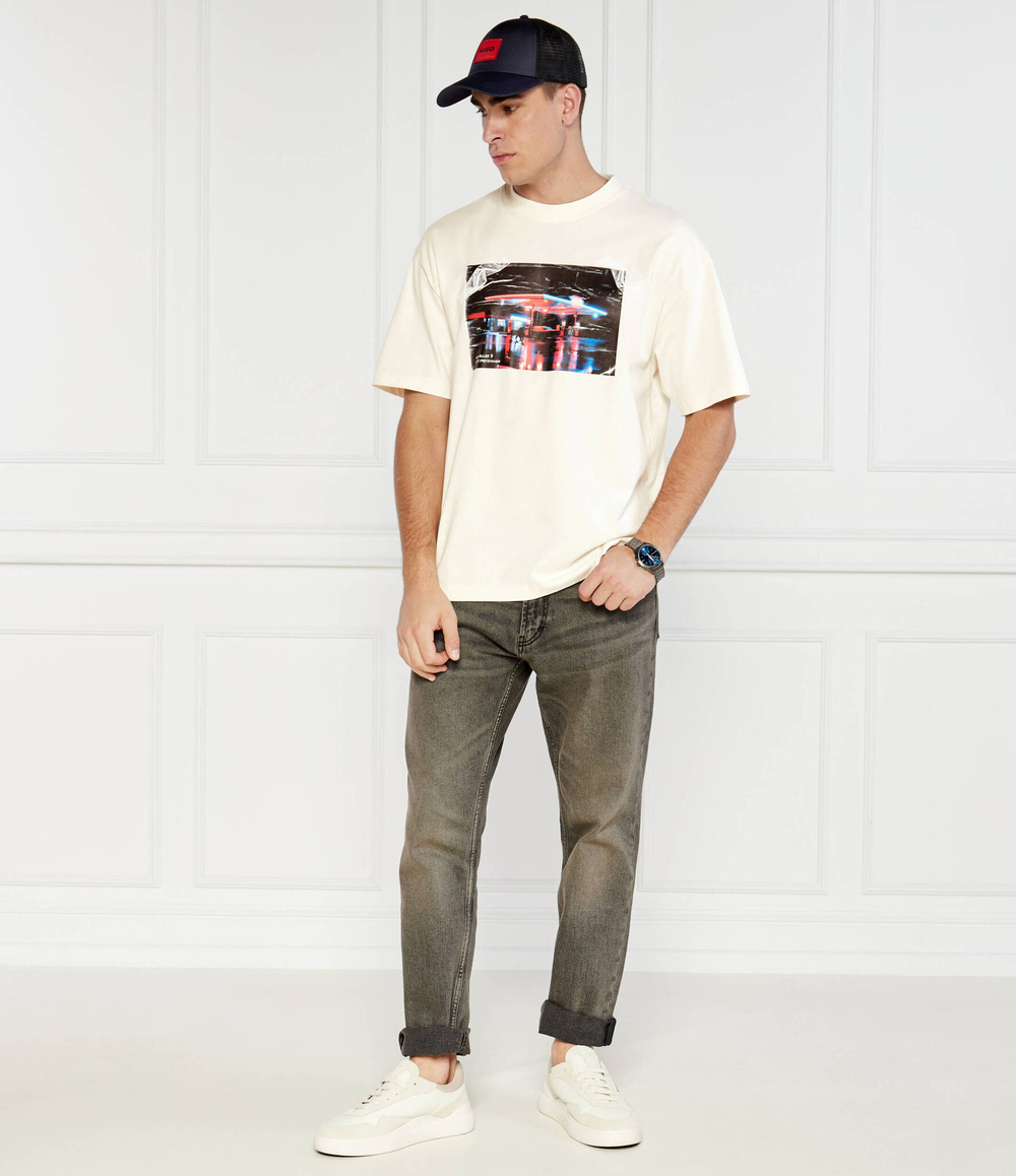 Футболка HUGO X RACING BULLS HUGO - экрю(50530069)