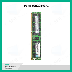 Оперативная память для сервера HP 8Gb 2Rx4 PC3-10600R DDR3-1333 ECC CL9 , 500205-071 , 501536-001 oem