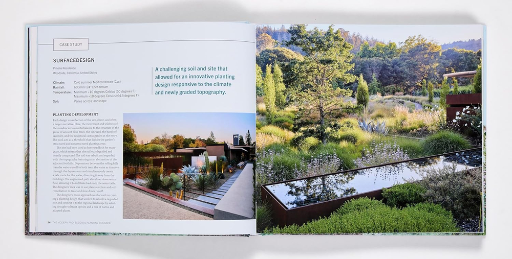 Modern professional planting designer