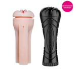 Мастурбатор-вагина Erowoman-Eroman EE-10114, в черной тубе, 24 см