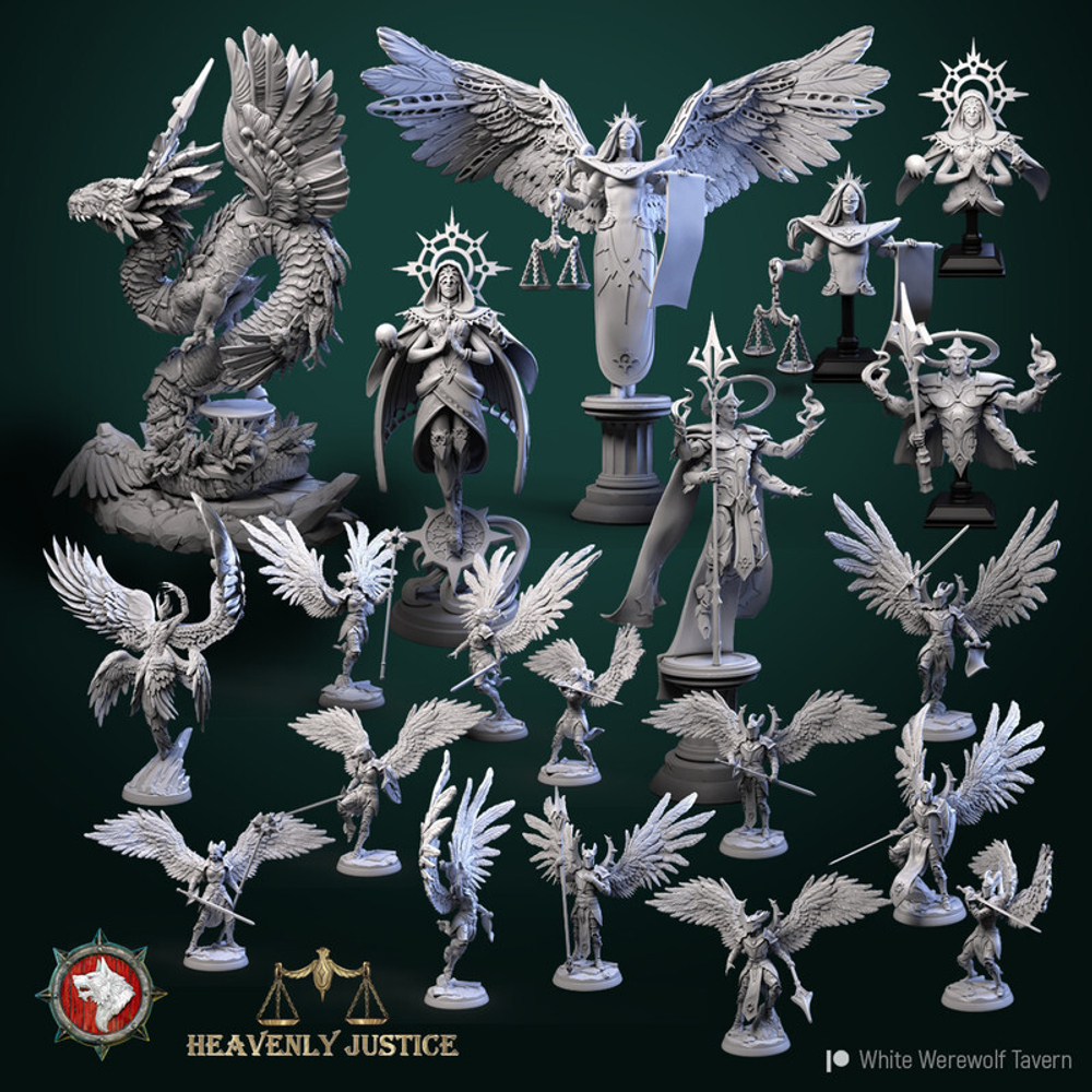 185White Werewolf Tavern миниатюра для dnd, днд, pathfinder, фентези, Настольная игра, НРИ, Варгейм, РПГ