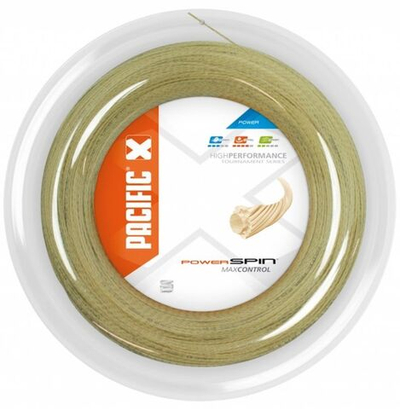 Теннисные струны Pacific Power Spin (200 m) - natural