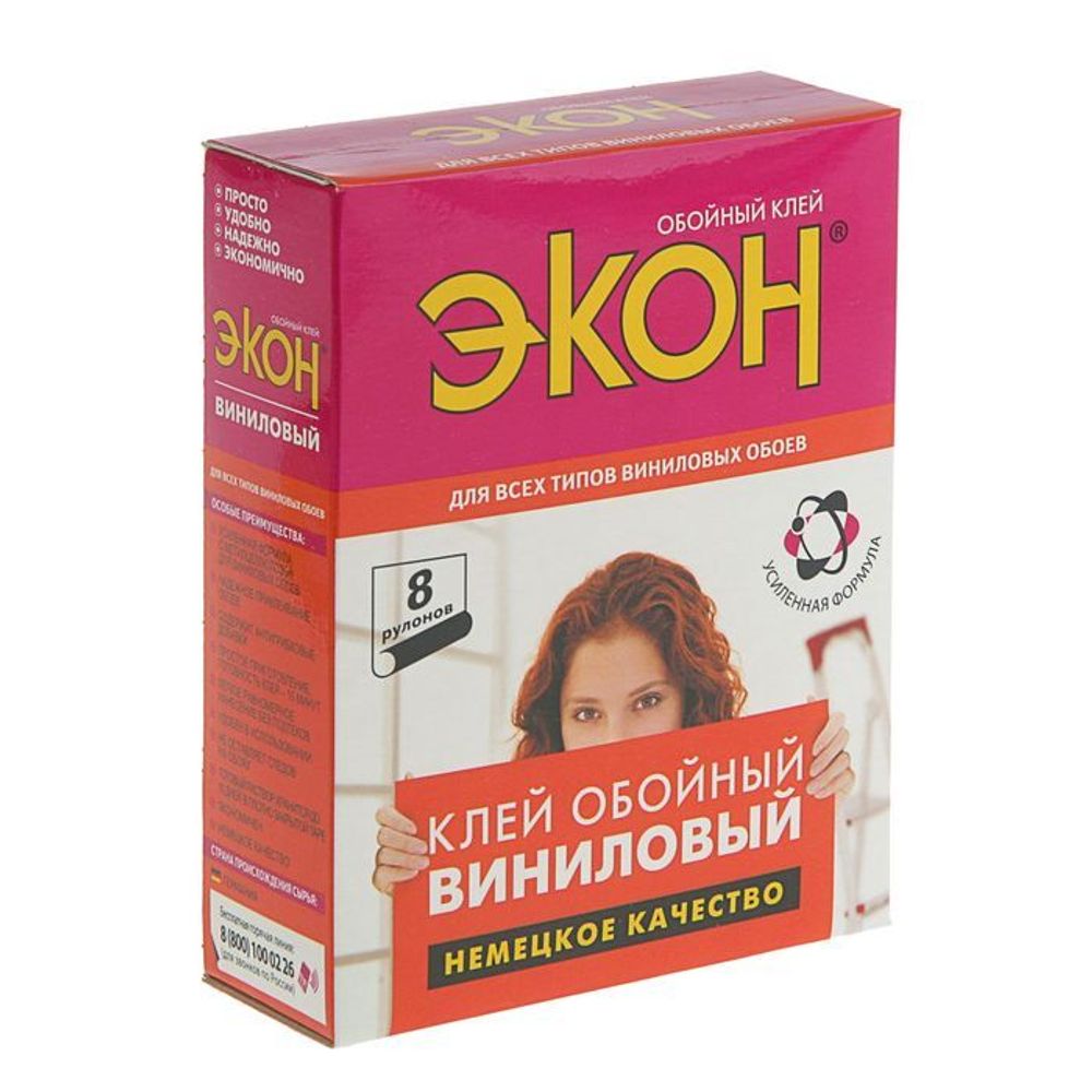 Клей обойный &quot;Экон&quot;, виниловый, 200 г