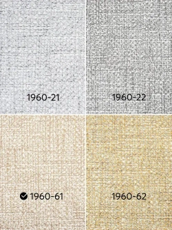 Обои виниловые на флизелине Текстиль мешковина светло-бежевая 1,06, для кухни (VILIA, 1960-61)