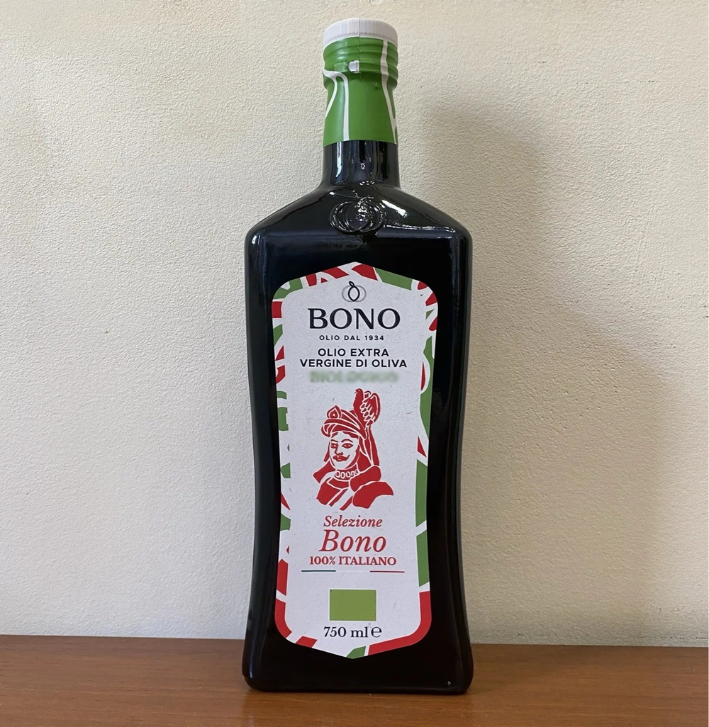 Оливковое масло BONO Italian Organic 750ml Сицилия