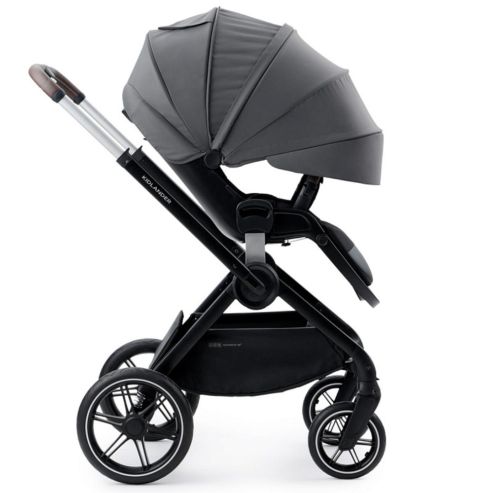 Детская коляска Happy Baby Kidlander 2 в 1 dark grey