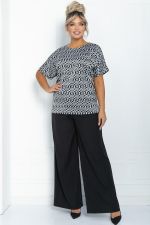 Блуза Морган (черная) Б11748 LT Collection