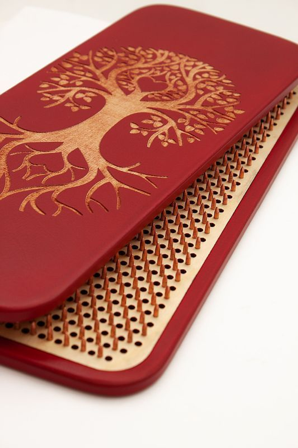 Доска садху Дерево корни алюминиевые гвозди