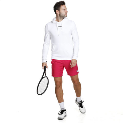 Мужская кофта теннисная Fila Bobby Hoody Men - White