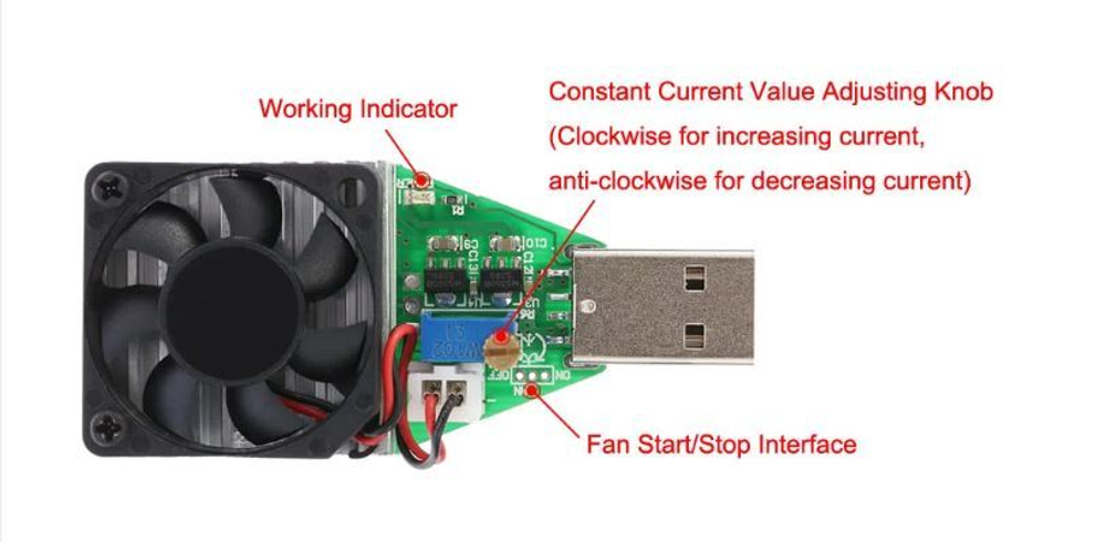 Нагрузка электронная Civil 15Вт