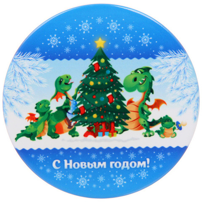 Подставка под кружку керамическая 10см «Семейка Драконов Эванс»