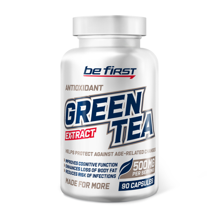 Экстракт зеленого чая, Green Tea Extract, Be First, 90 капсул