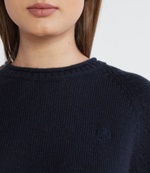 Хлопковый свитер mid gg c-nk Tommy Hilfiger - темно-синий(WW0WW41171)