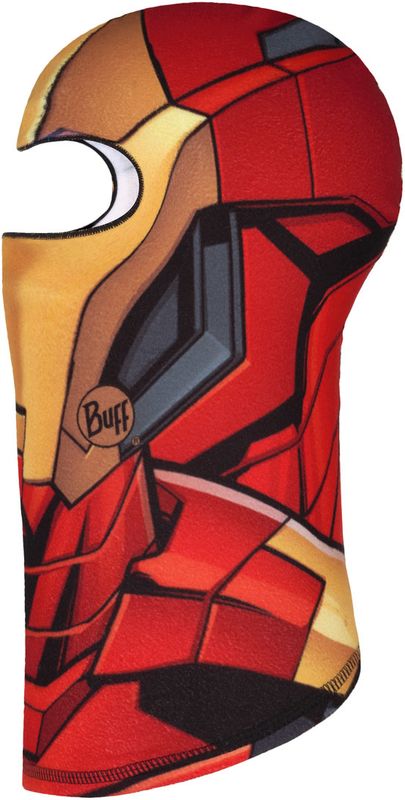 Балаклава флисовая детская Buff Balaclava Polar Iron Man Red Фото 1