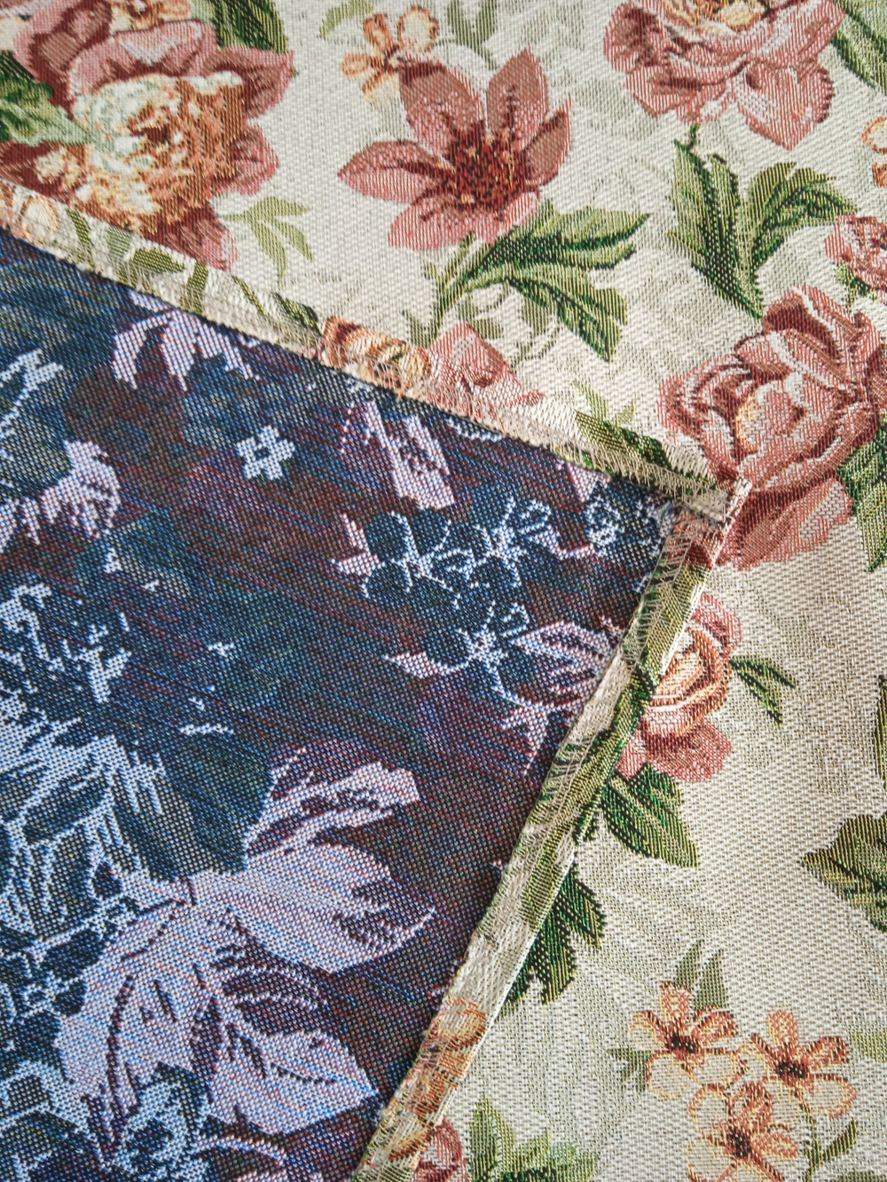 Покрывало гобеленовое Букет пионов евро (240х200)