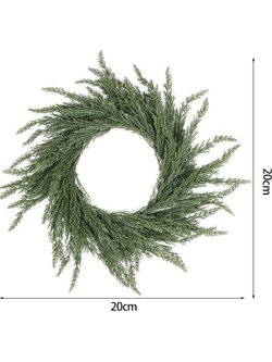 Венок декоративный весенний 20см
