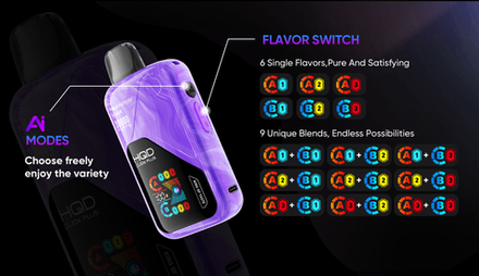 HQD Click plus 30000 затяжек 20мг (2%)