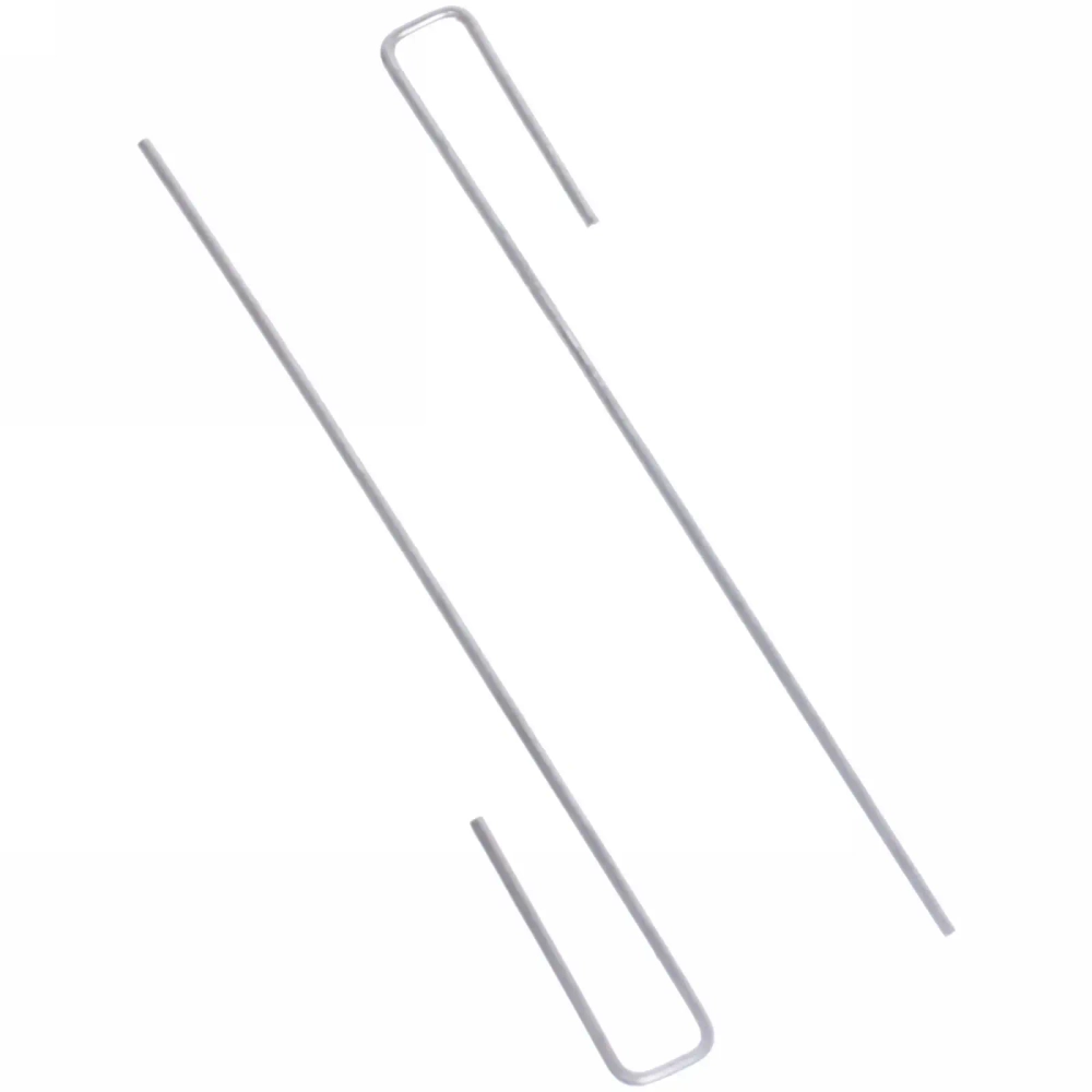 Скоба Г-образная для крепления укрывного материала и пленки h-20см (1ком=10шт)