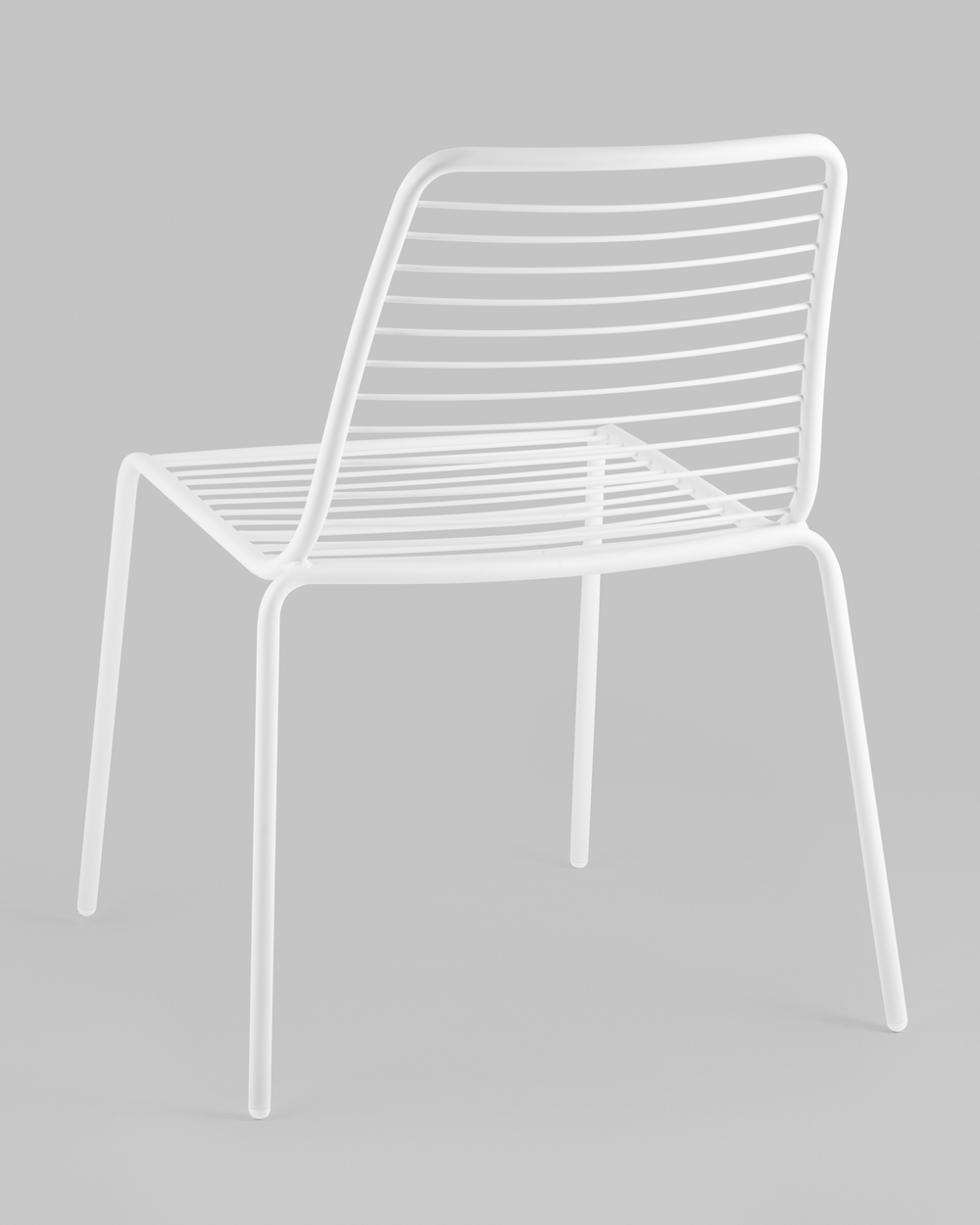 Стул Дели металл белый