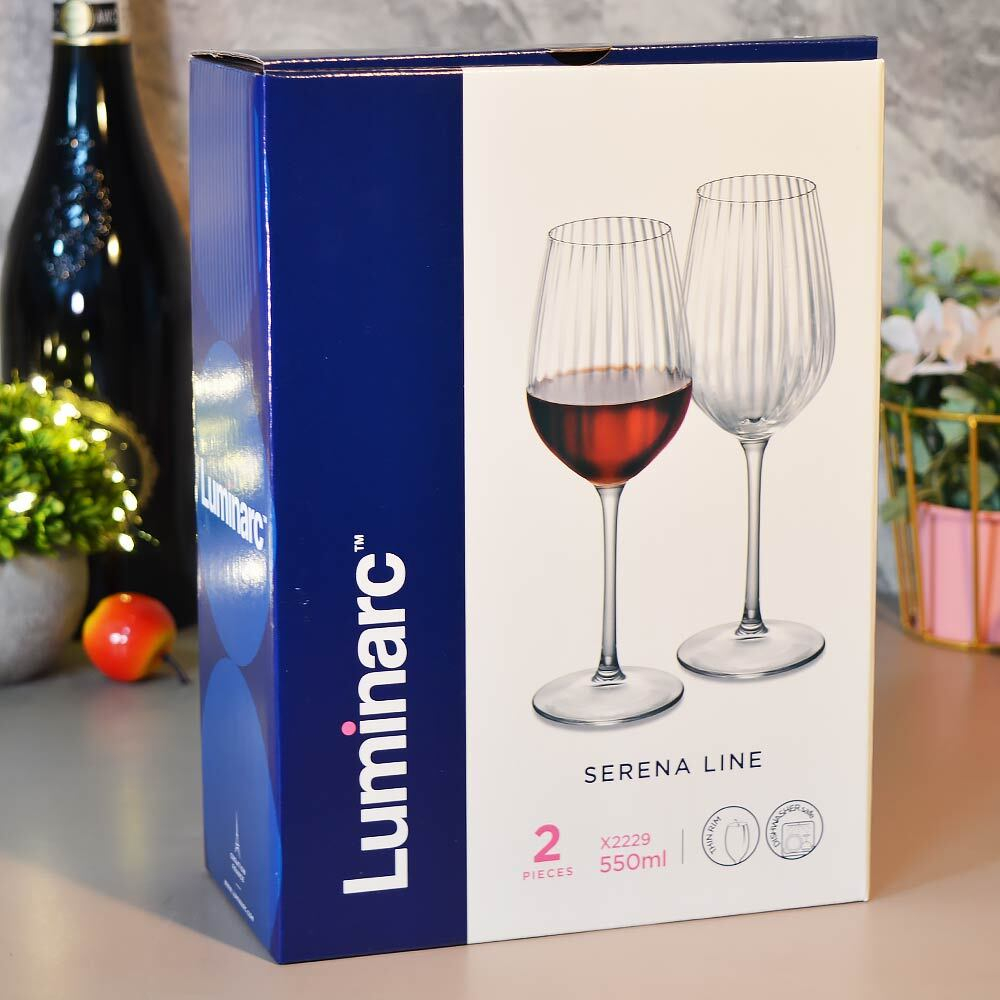 SERENA LINE Набор бокалов для вина 2шт 550мл