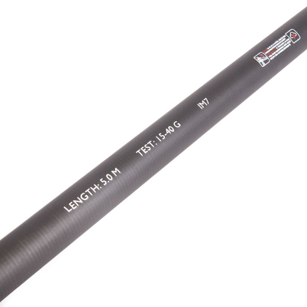 Удилище карбоновое с/к NAMAZU Compact Bolo 5м, тест 15-40 г, IM7/25/