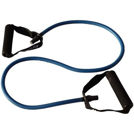 Эспандер трубчатый голубой, сопротивление 10 кг PROFI-FIT РАСПРОДАЖА