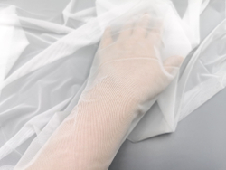 Эластичная сетка, (эффект голого тела), белая, Lauma, (Арт: ESGP-001)