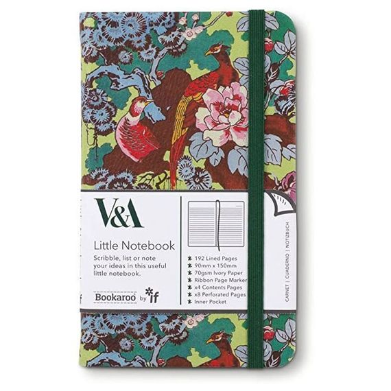 V&amp;A Bookaroo JOURNAL A6 - Sundour Pheasant