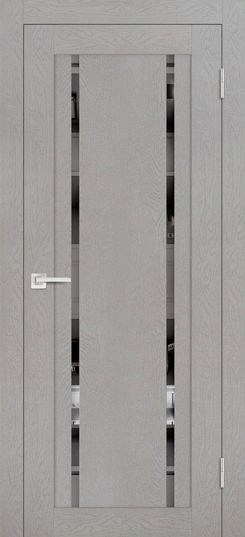 Дверь PST-9 / Цвет серый ясень / Зеркало тонированное / Двери PROFILO PORTE