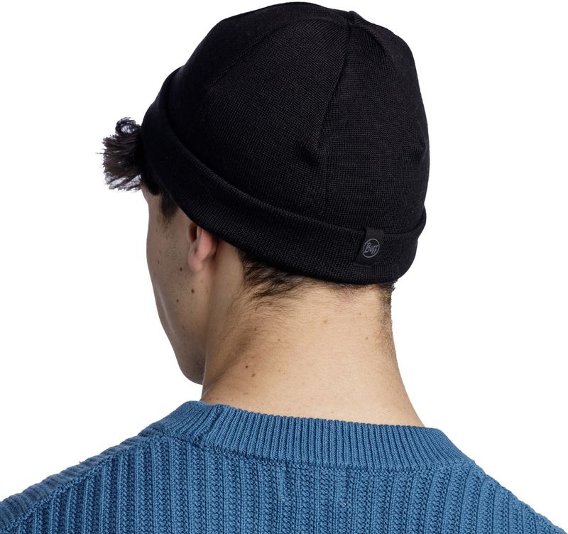 Вязаная шапка Buff Knitted Hat Elro Black Фото 3