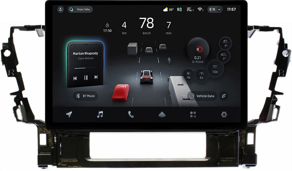 Магнитола для Toyota Alphard 3, Vellfire 2 H30 2015-2023 (любой руль) - Teyes CC4-PRO монитор 13" 2K QLED на Android 13, Snapdragon 778G, 8+128, AI, CarPlay, DSP, 4G SIM-слот