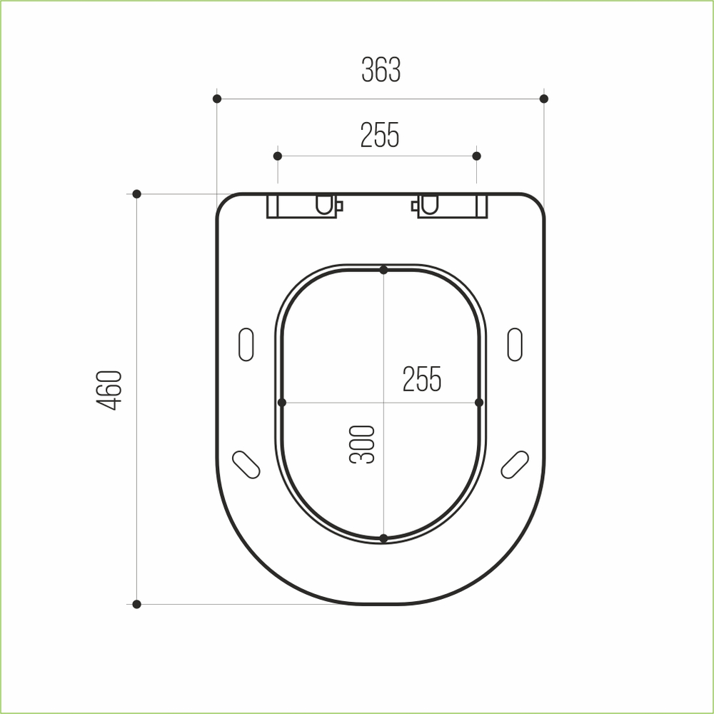 Сиденье для унитаза-моноблока WAVE STAR полипропилен, микролифт, БЕЛЫЙ глянец