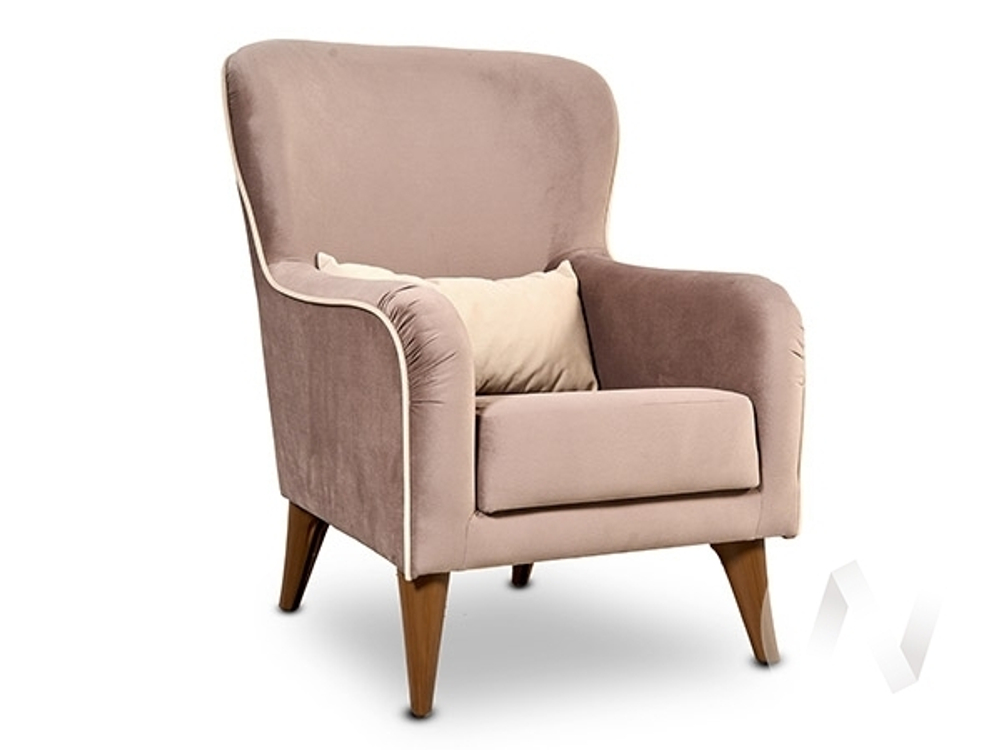 Кресло Вояж 7 Карат 05 (кофейно-песочно-серый однотон)/Карат 02 (молочно-кремовый однотон)