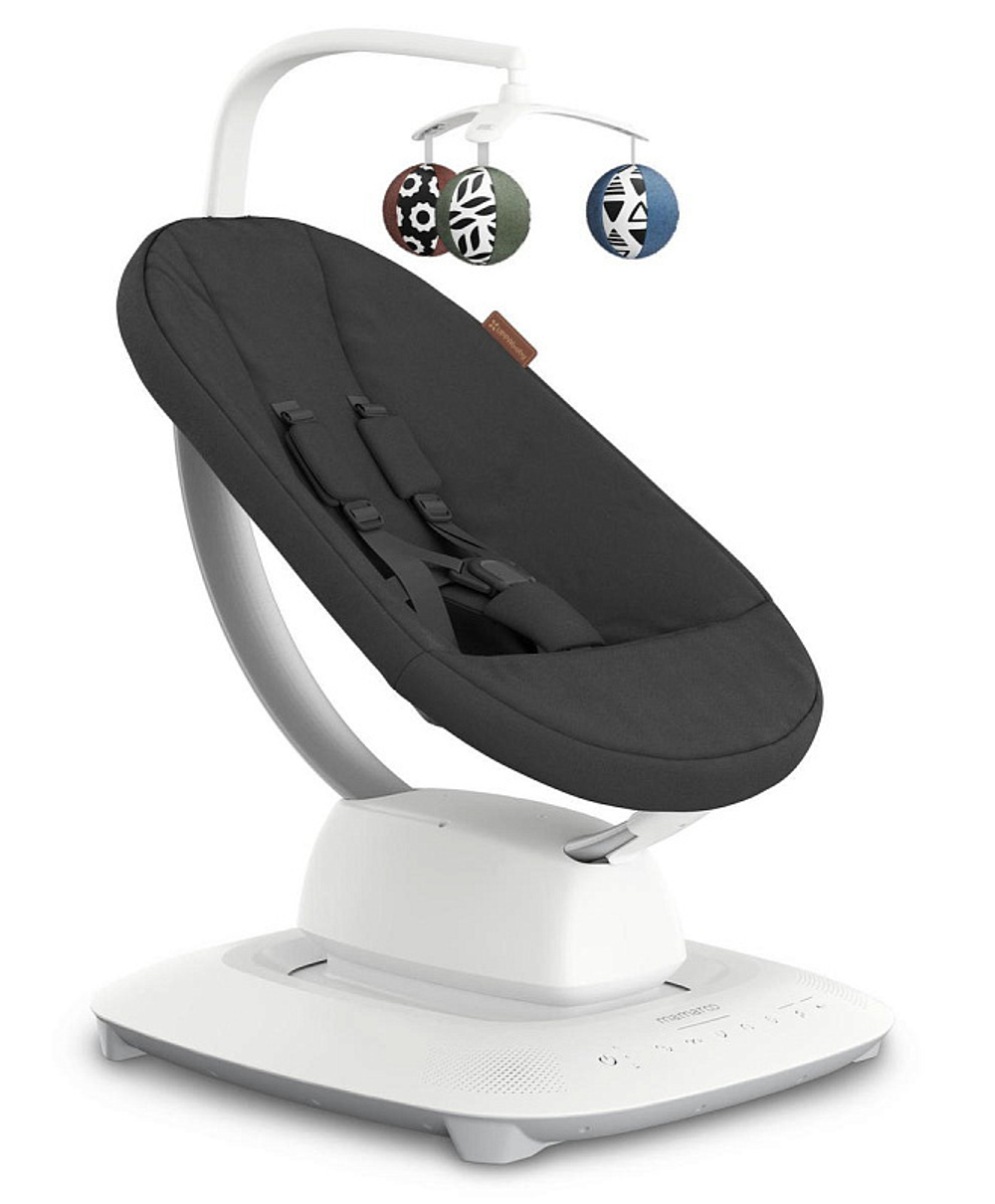 Детское кресло-качалка Uppababy Mamaroo Jake - Charcoal Melange