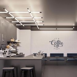 Профиль ROUND-D36-360-2500 ANOD BLACK (Arlight, Алюминий) 050250