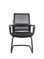 Кресло офисное Норден / Бит CF / черный пластик / черная сетка / черная ткань