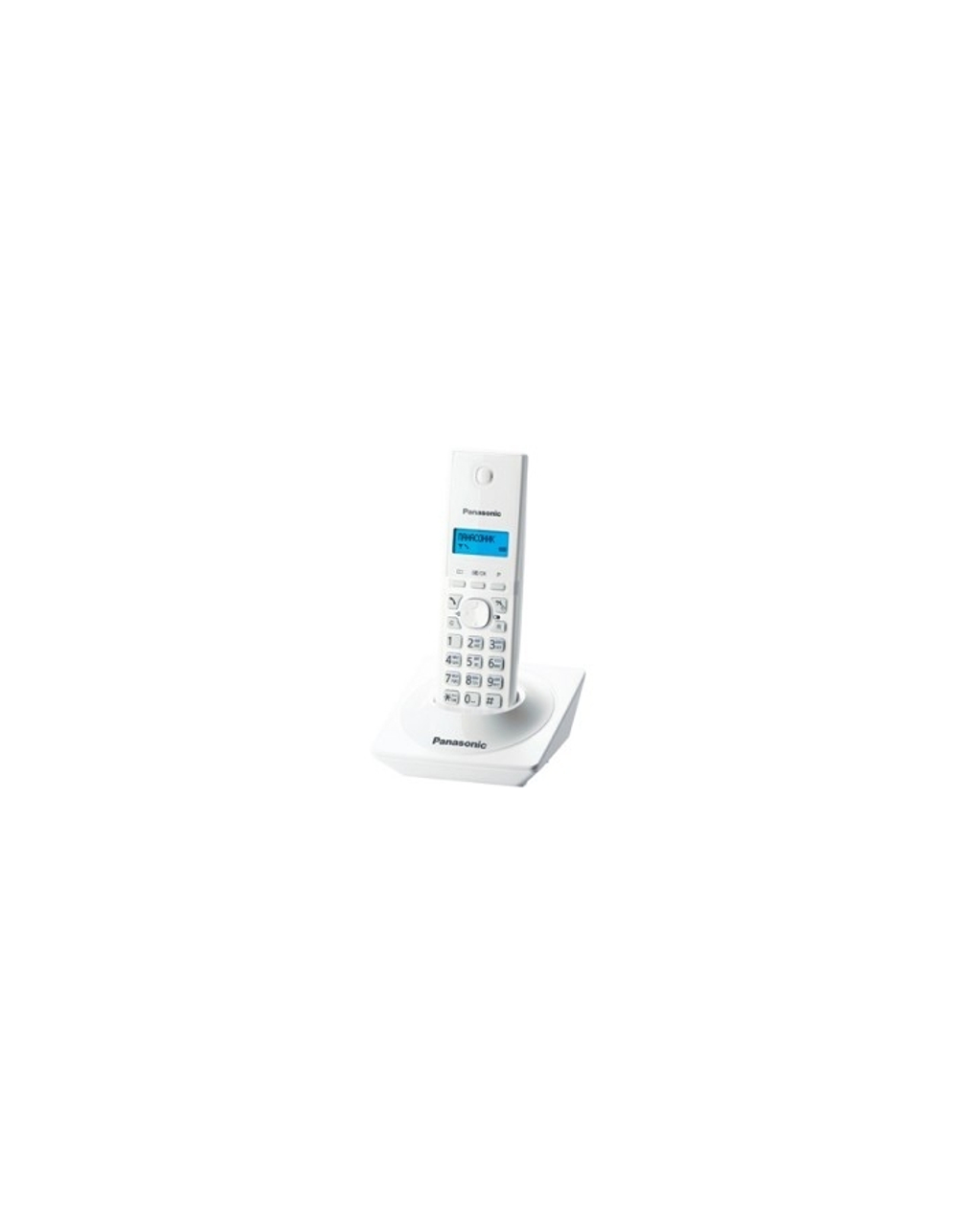 Panasonic KX-TG1711RUW (белый) {АОН, Caller ID,12 мелодий звонка,подсветка дисплея,поиск трубки}