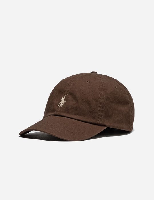 Кепка Polo Ralph Lauren Logo-embroidered Brown