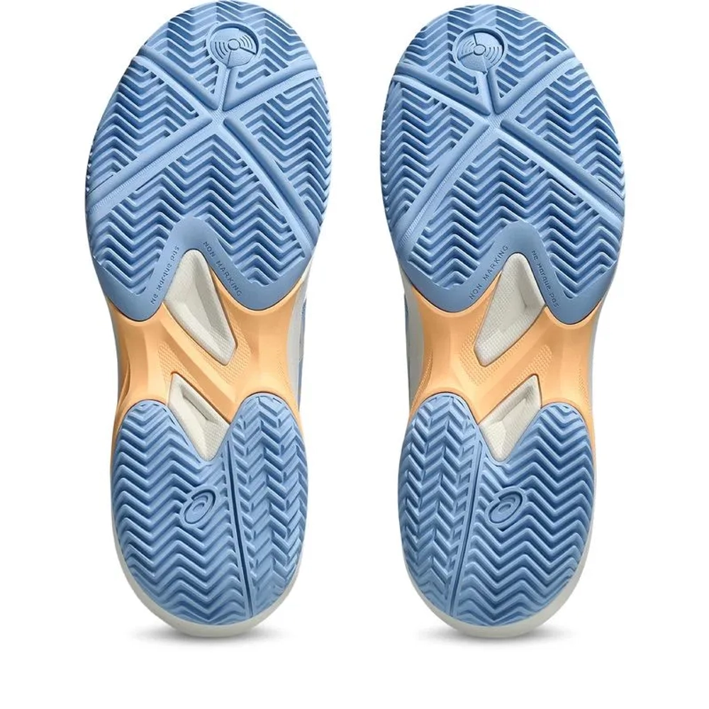 Женские кросовки для Padel Asics Game FF Padel - stone wash/orange glow