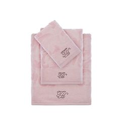 Набор полотенец  Baroc (розовый)  3 пр 30х50 50Х100 и  90Х150   TIVOLYO HOME Турция